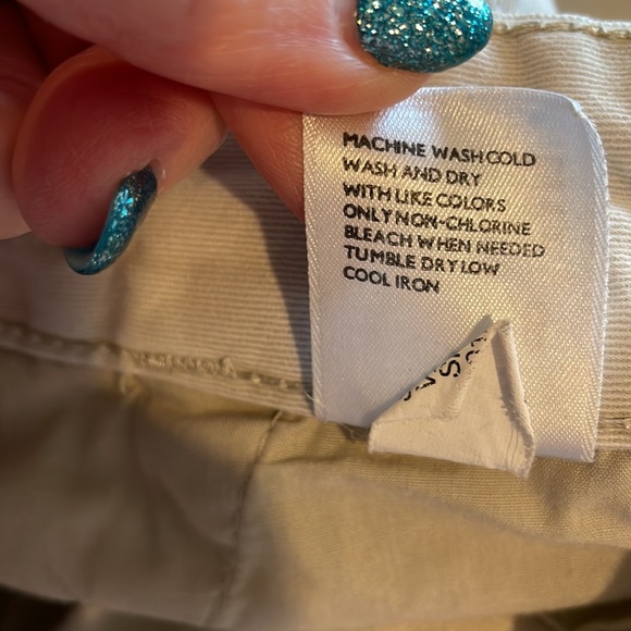 Men’s Old Navy 38 100% cotton cargo short brown tan khaki - Picture 7 of 9